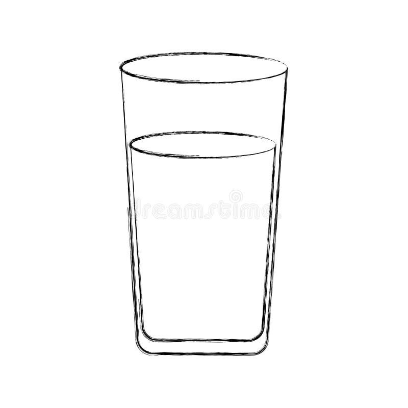 Cup glass beverage icon stock vector. Illustration of drink 93945189
