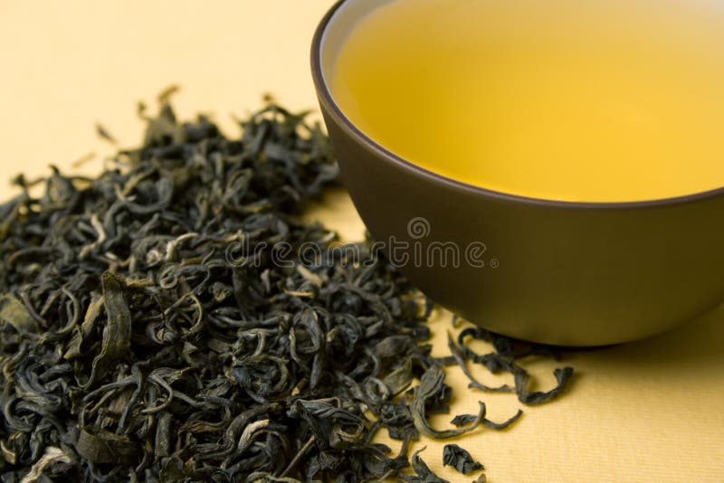Japanese green tea stock photo. Image of purity, depuration 76406