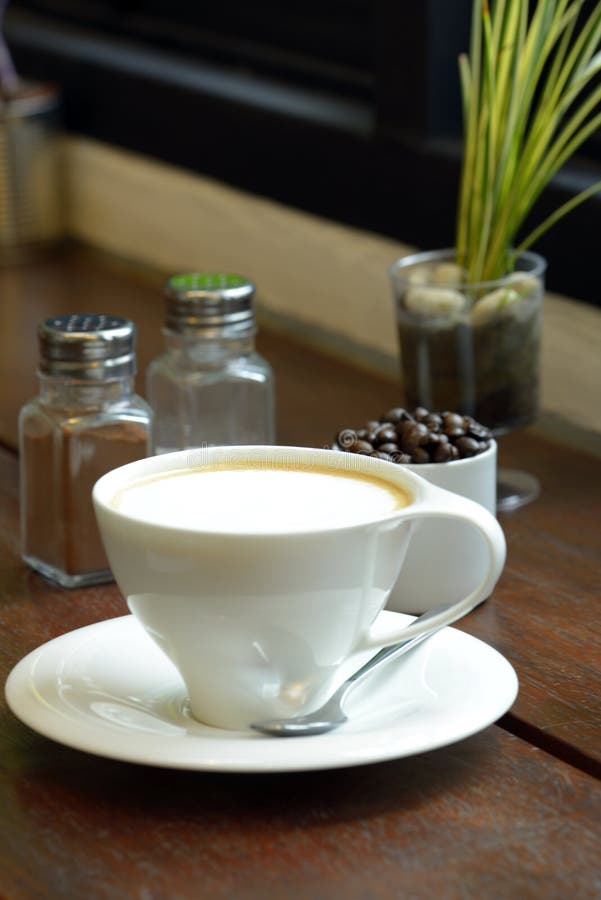 Cup of Hot Coffee stock photo. Image of beverage, food 29600758