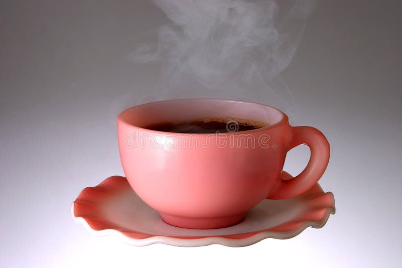 Cup of Hot Steaming Coffee