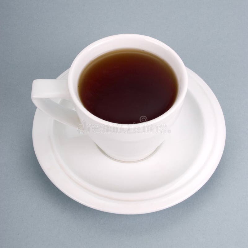 Cup with hot tea stock photo. Image of saucer, coffee 19721584