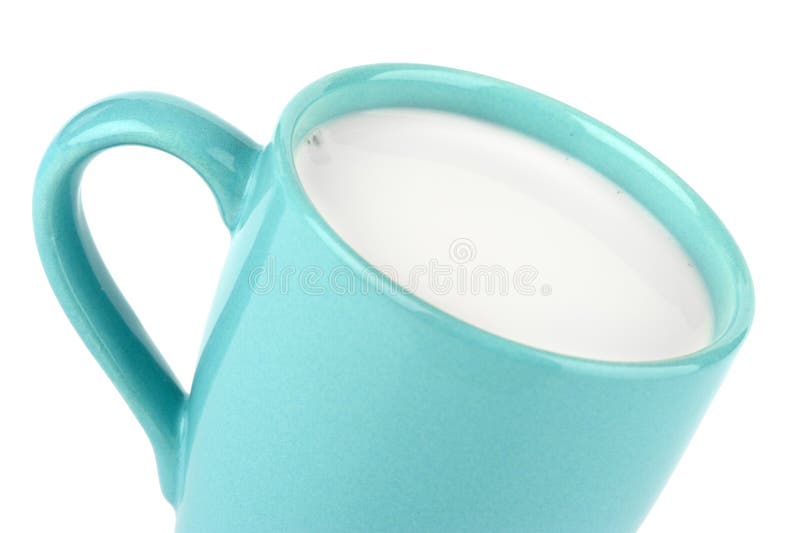 Fresh milk in the cup stock image. Image of morning, economy 50176499
