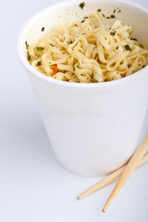 Cup of ramen noodles stock photo. Image of background 10790194