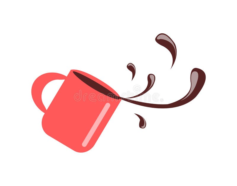 Cup Coffee Spilling Stock Illustrations 180 Cup Coffee Spilling Stock Illustrations Vectors Clipart Dreamstime
