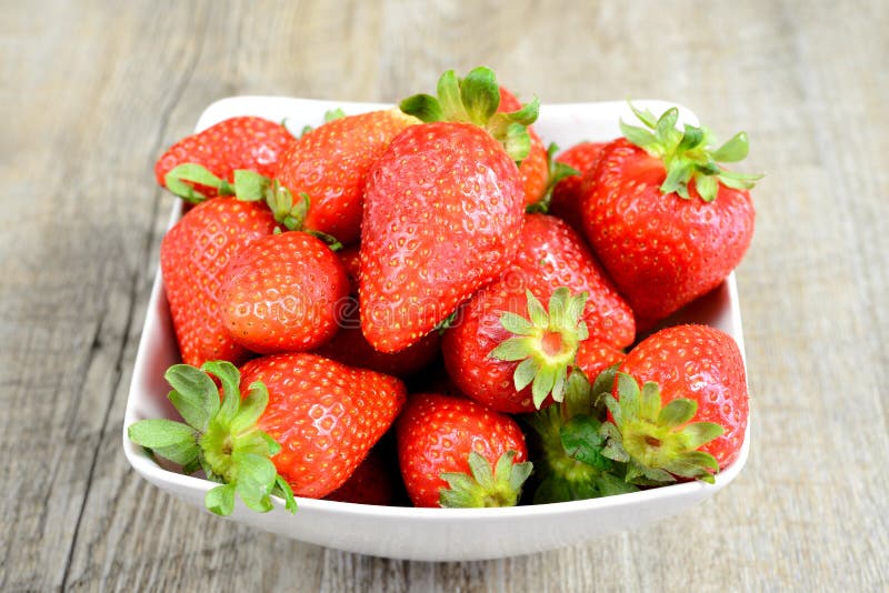 Cup of strawberries stock photo. Image of fruit, natural 30968100