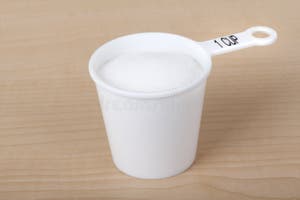 Cup Of Sugar Stock Photo Image Of Measuring Isolated 16395422