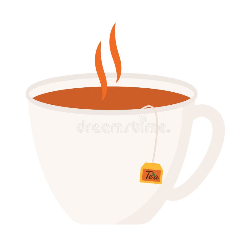 Cup of Tea Cartoon Animation Clip Art Stock Image - Illustration of coffee,  design: 233668977