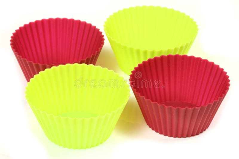 Cupcake cups stock image. Image of silicone, object, muffin - 25861563