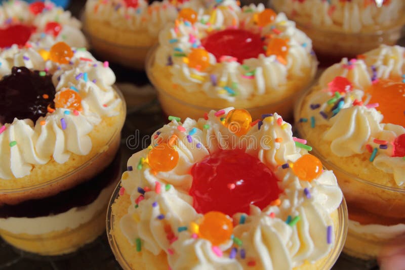 Cupcake stock photo. Image of black, baked, frozenfood 76165494