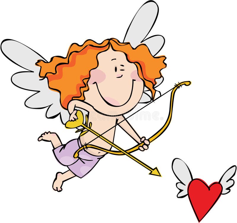 cupid vektor illustrationer cupid vektor illustrationer