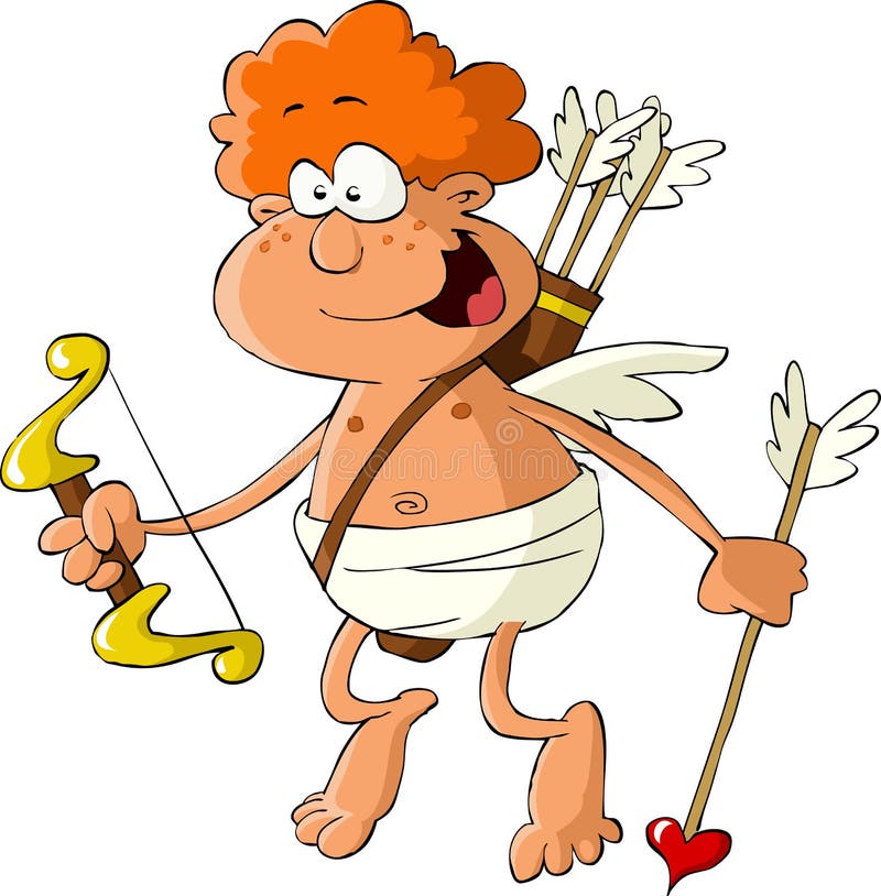 Cupido vector illustratie Cupido vector illustratie