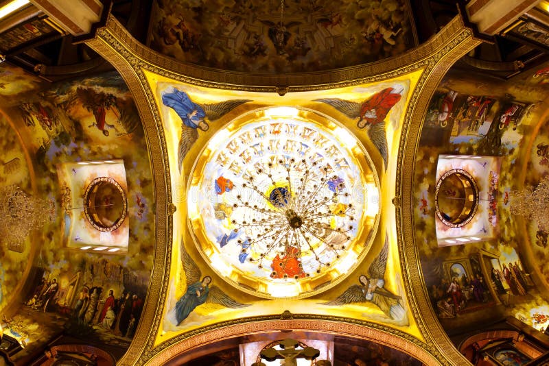 Cupola in church