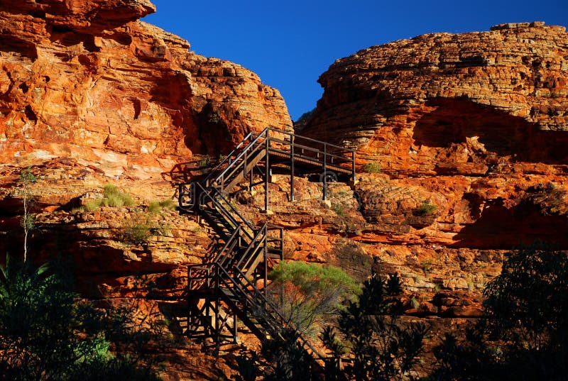 Cupola di re Canyon. Parco nazionale di Watarrka, Territorio del Nord, Australia