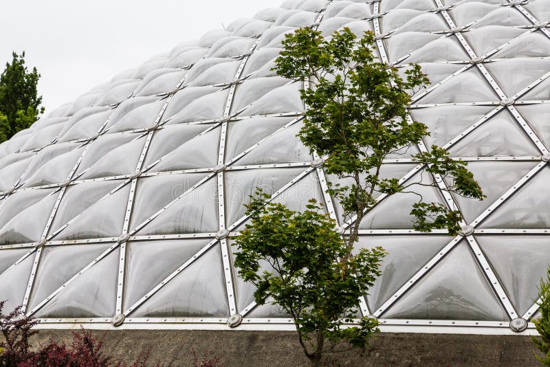 Cupola geodetica fotografia stock editoriale. Immagine di circolare