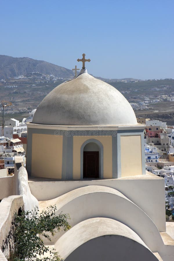 Cupola of Church of the Assumption of the Mary Stock Image Image of
