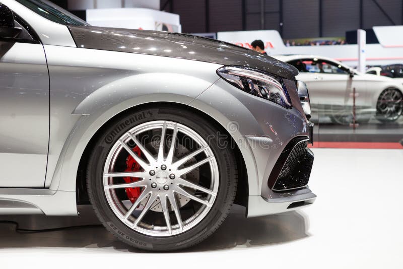 Cupé de Hamann Mercedes-Benz GLE foto de archivo Cupé de Hamann Mercedes-Benz GLE foto de archivo