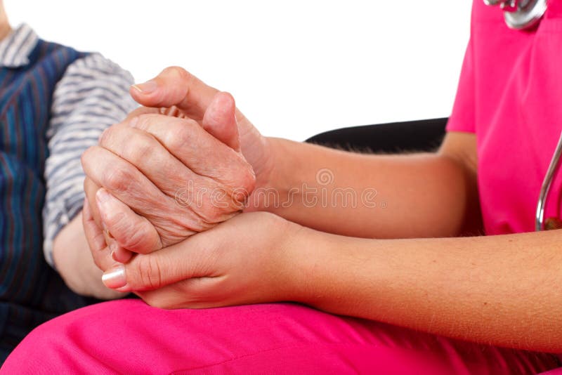 Cura anziana immagini stock libere da diritti Cura anziana immagini stock libere da diritti