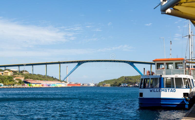 Curacao Bridge and Willemstad Ferry