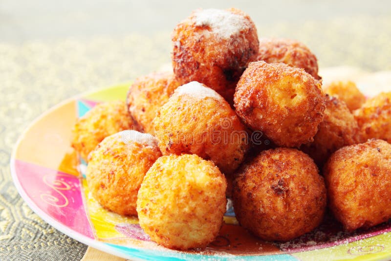 The curd balls