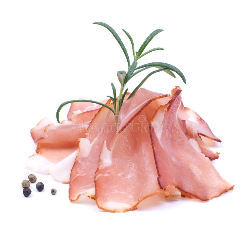 Cured ham stock image. Image of meat, snack, cured, dried 27335933