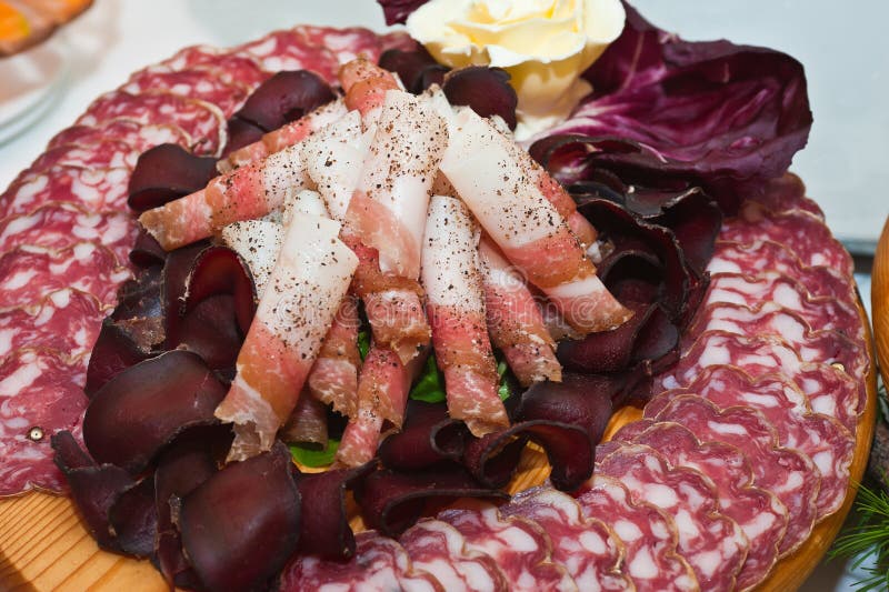 Cured meats stock image. Image of dried, gourmet, beef 19902121