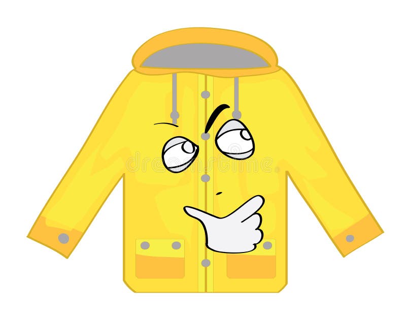 Yellow Rain Coat Stock Illustrations 811 Yellow Rain Coat Stock