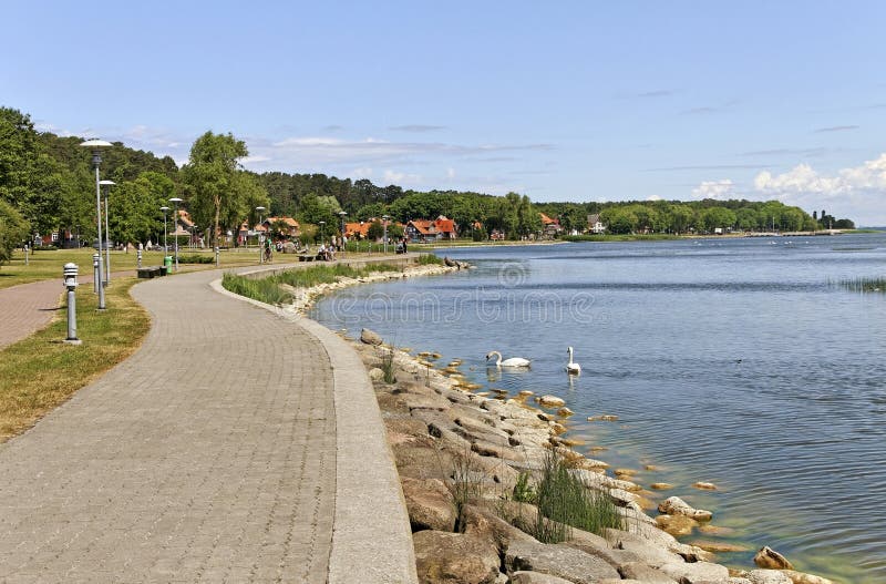 Curonian split. royalty free stock photo