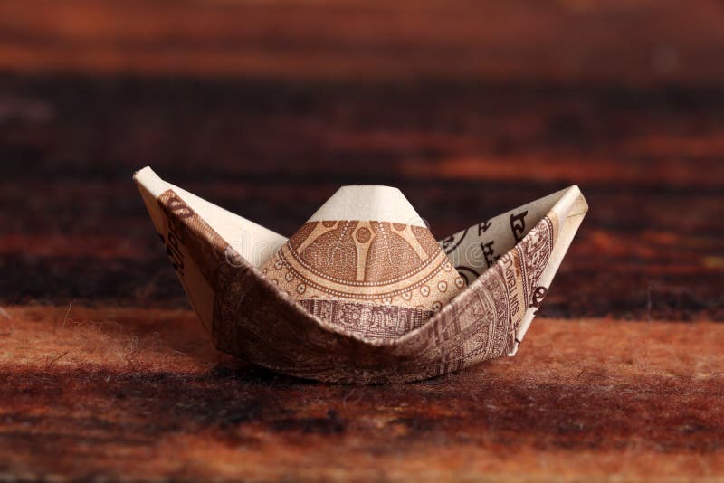 Currency boat stock image. Image of currency, boat, paper 135144437