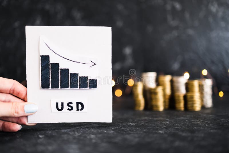 Currency Exchange Rate Graph Showing Negative Growth With USD US currency-exchange-rate-graph-showing-negative-growth-with-usd-us