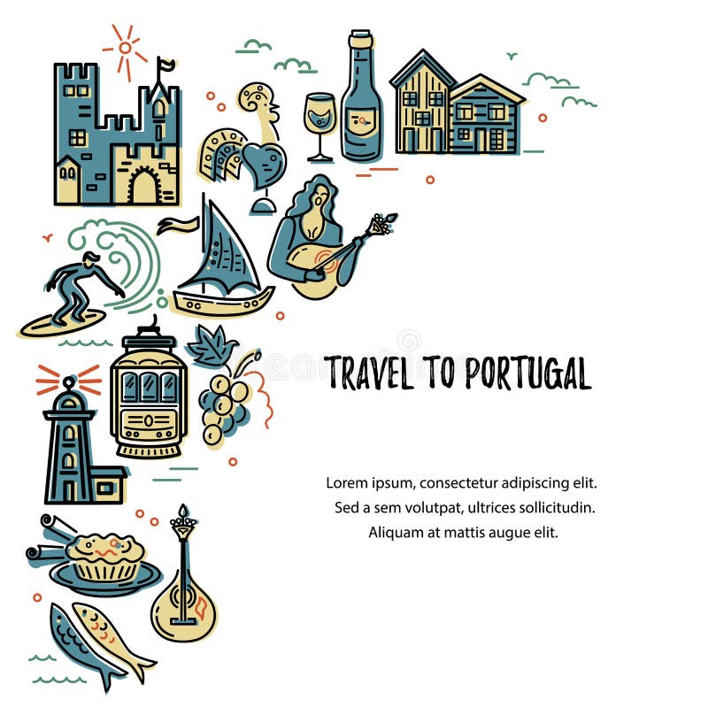 Mapa Político Azul Do Vetor De Portugal Ilustração do Vetor - Ilustração de  portugal, nearsighted: 122928244