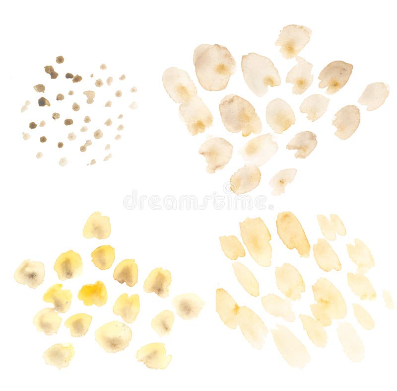 Curso natural da pintura da cor ilustração royalty free Curso natural da pintura da cor ilustração royalty free