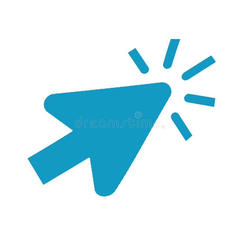 Cursor mouse click jpeg stock illustration. Illustration of cursor