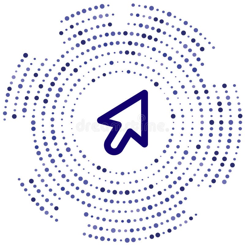 Cursor vector icon. cursor editable stroke. cursor linear symbol for use on web and mobile apps, logo, print media. Thin line vector illustration