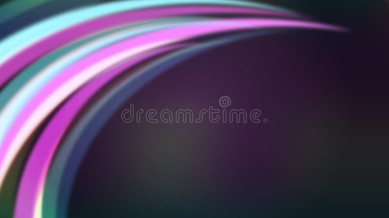 Curvas coloridas abstratas ou raios claros no fundo roxo escuro ilustração stock Curvas coloridas abstratas ou raios claros no fundo roxo escuro ilustração stock