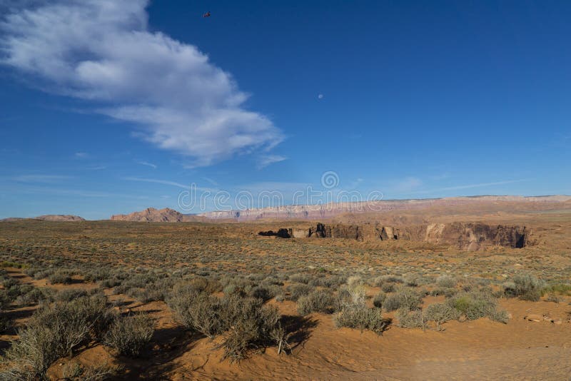 Curvatura em ferradura, gargantas do antílope imagem de stock royalty free