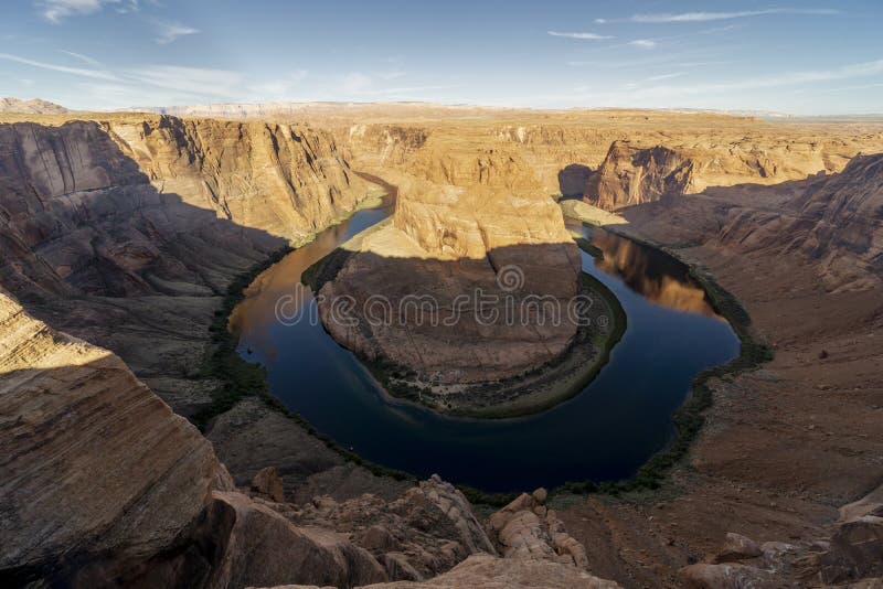 Curvatura em ferradura, gargantas do antílope imagem de stock royalty free
