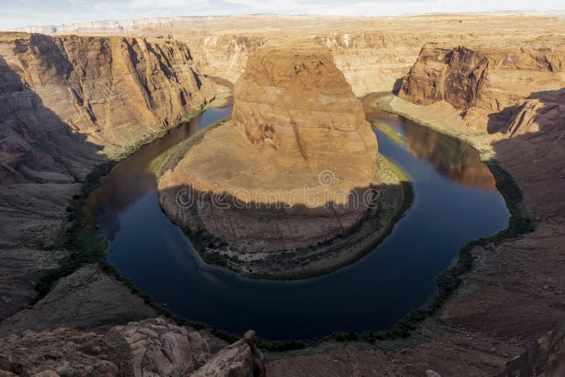 Curvatura em ferradura, gargantas do antílope foto de stock royalty free