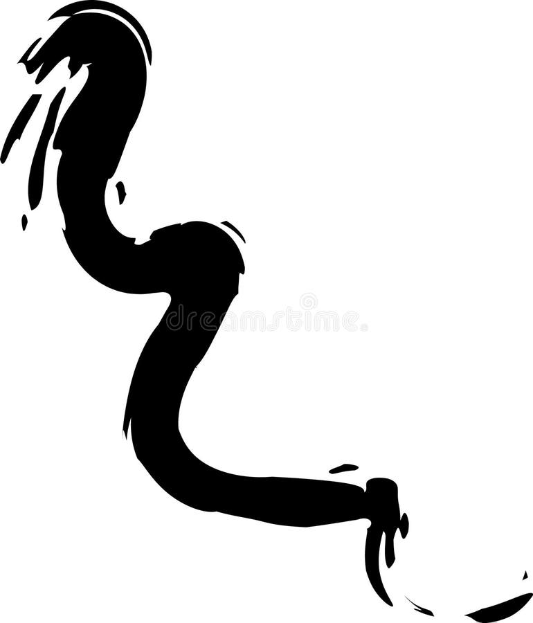 Curve Drawing Doodle stock vector Illustration of symbol 309780052