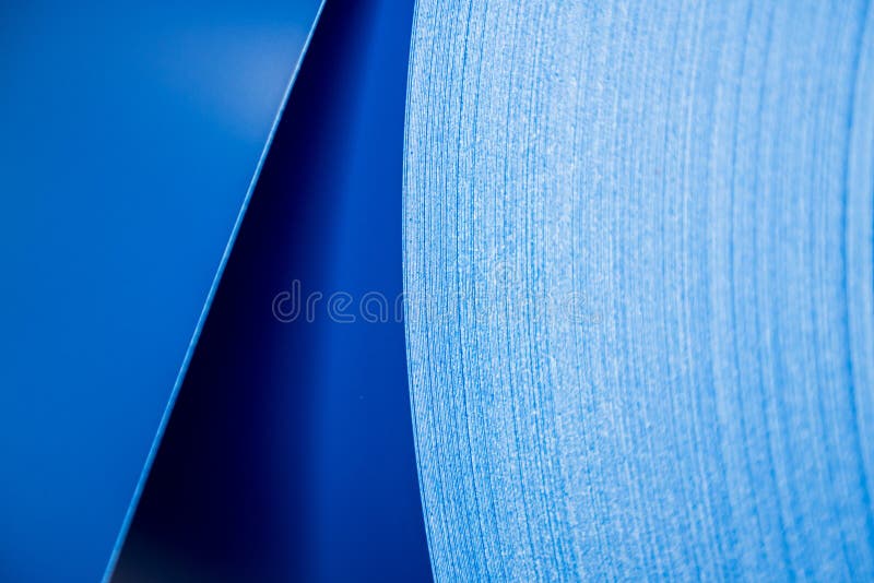 Curved Lines of Rolled Metal are Made of Sheet Steel. Stock Image