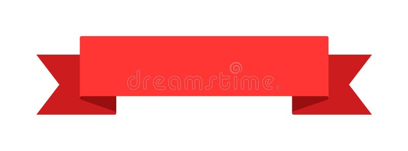 Red Vector Banner Ribbon Most Popular Stock Vector (Royalty Free
