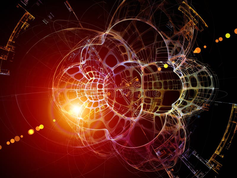 Geometry of Space stock illustration. Illustration of cosmic 143458668