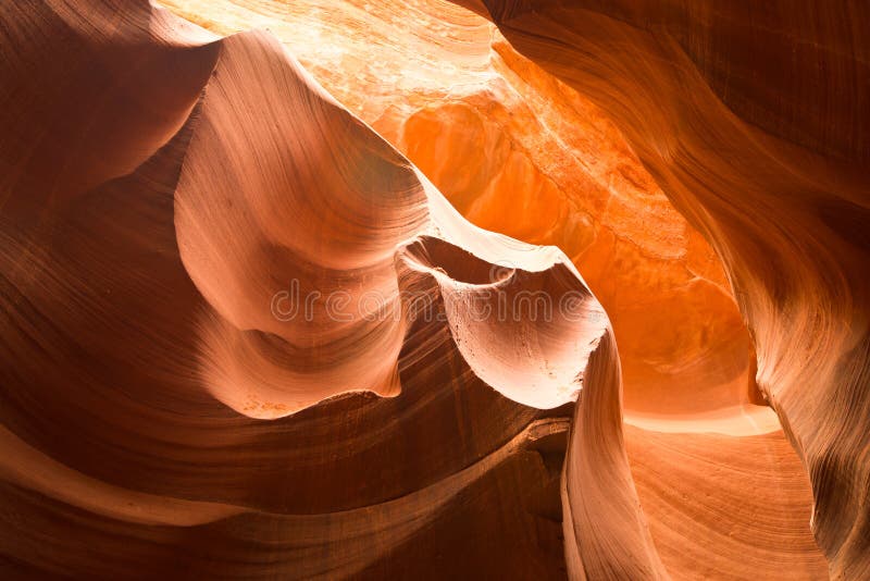 The curves in lower antelope canyon, Page, Arizona