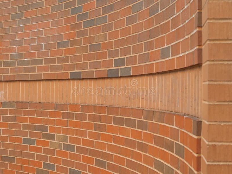 Curving Brick Wall