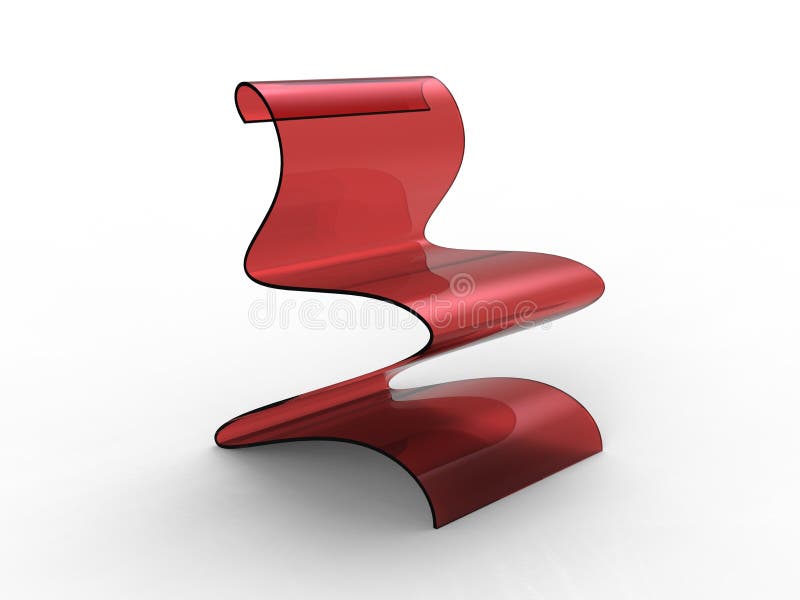 Plastic Curvy Chair