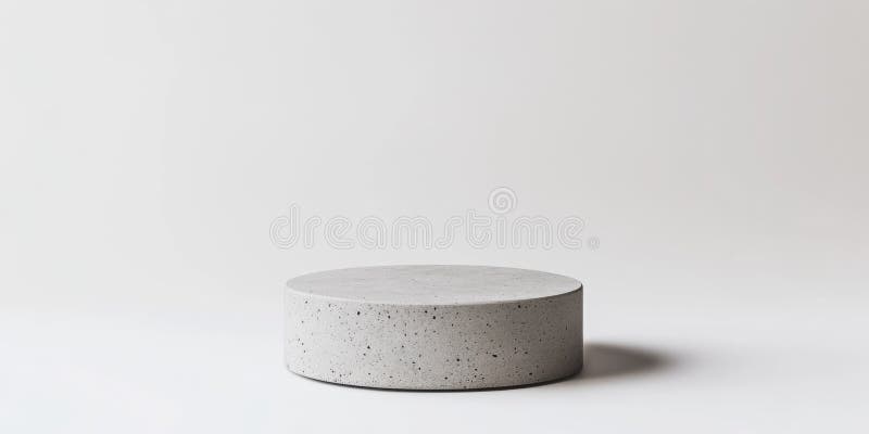Cuscinetto circolare di sughero ecocompatibile fotografie stock libere da diritti