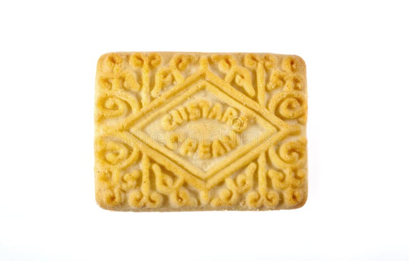 Custard Cream Biscuit Stock Photo Image 54114103