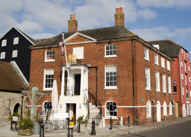 Custom House, Poole stock photo. Image of exterior, place 32802374