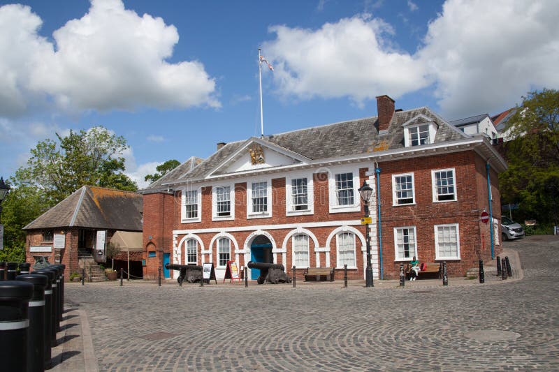 Custom House Visitor Centre in Exeter, Devon in the UK Editorial Image