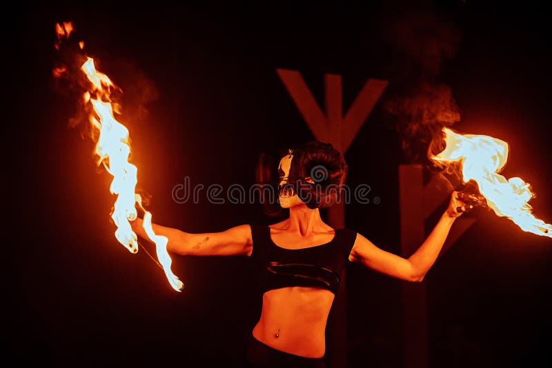 Custom made Dress On A Mannequinperformance Of Artists At The Fire Show custom-made-dress-on-a-mannequinperformance-of-artists-at-the-fire-show
