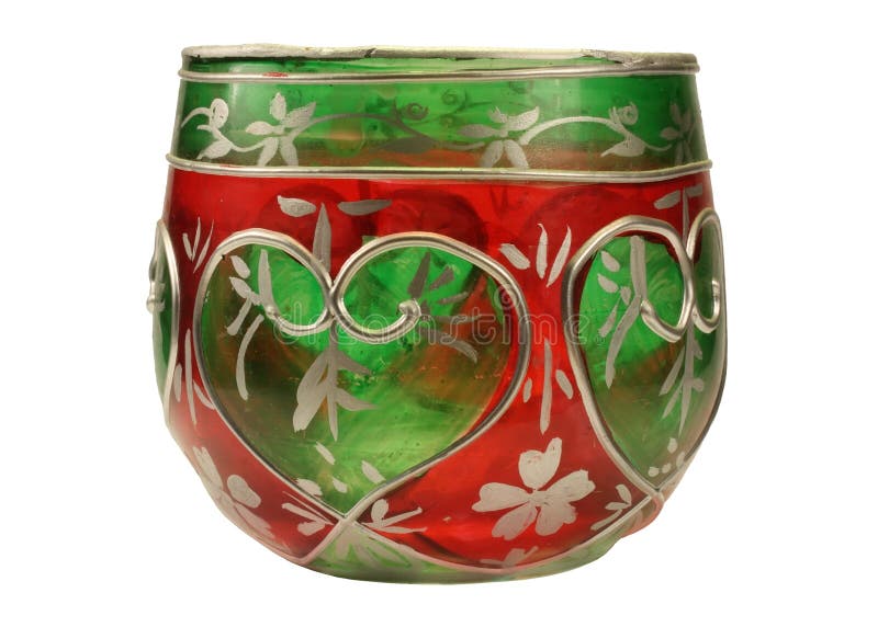 Custom Made Stained Glass Candle Holder Stock Image Image of holder, homemade 13181317